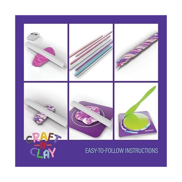 Craft n Clay Kit de fabricación de platos de joyería_6