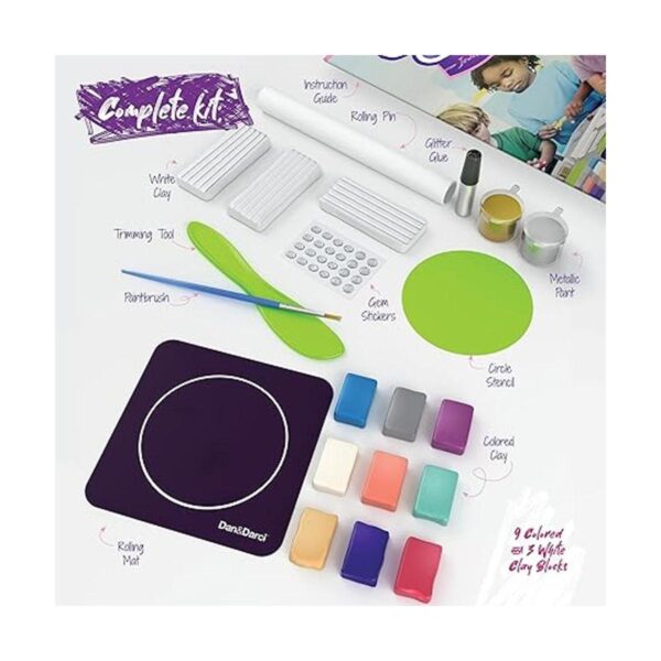Craft n Clay Kit de fabricación de platos de joyería_2