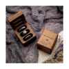 MUUJEE Pinky Promise Caja de anillos de madera grabada_2