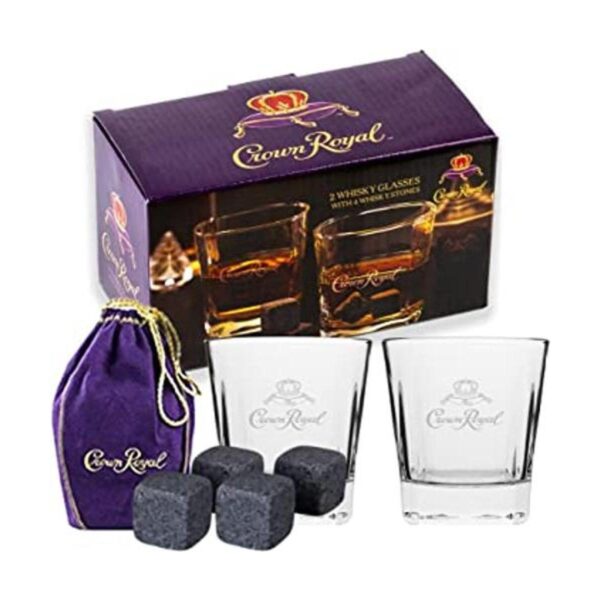 Juego de 2 vasos de whisky corona juego de 2 vasos_1