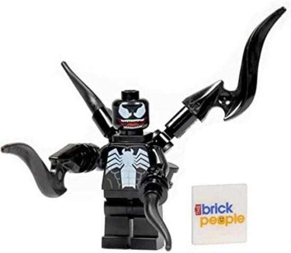 LEGO Superhéroes Minifgure Venom con brazos largos anexos_1