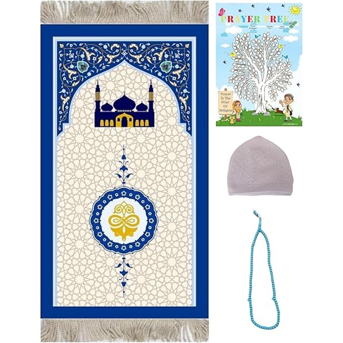 Tapete de oración para niños Eid Gifts para niños tapete