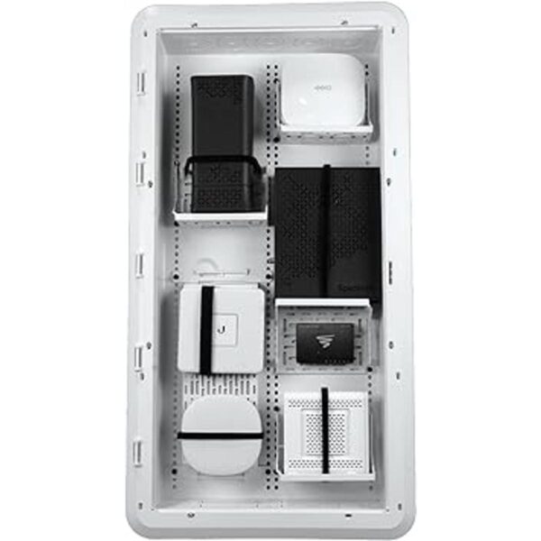 OnQ AC1060 Soporte de montaje para estantes color blanco_5