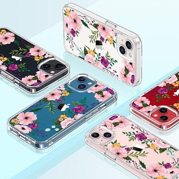 GiiKa Carcasa de iPhone 13 con protector de pantalla_3