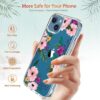 GiiKa Carcasa de iPhone 13 con protector de pantalla_2