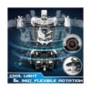 FDJ Auto de control remoto Transforma robot de_4