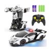 FDJ Auto de control remoto Transforma robot de_1