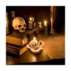Molde de silicona 3D con calavera de rosa para resina