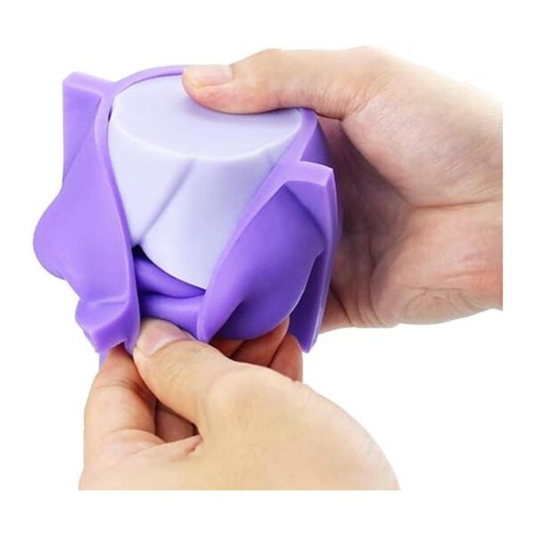 Molde de silicona 3D con calavera de rosa para resina