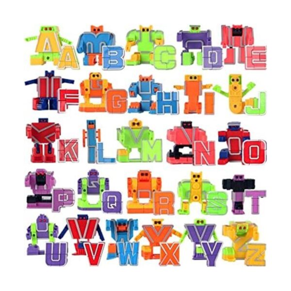 Liberty Imports 26 piezas de juguetes de robot de_1