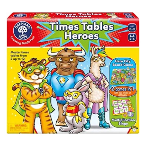 Orchard Toys Alce Games Times Table Heroes. Un emocionante_1