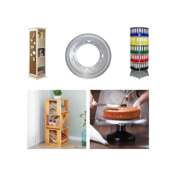 Lazy Susan Hardware Rodamientos giratorios de 9.0 in de