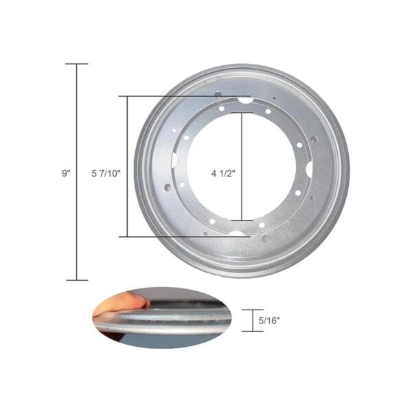 Lazy Susan Hardware Rodamientos giratorios de 9.0 in de