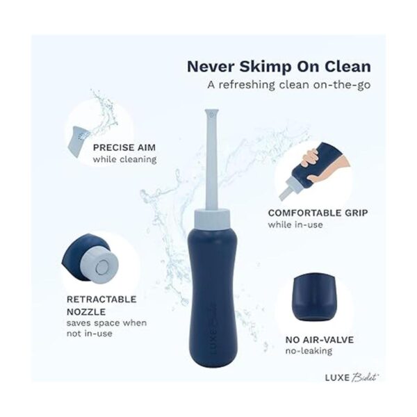 LUXE Bidet LuxePortable10 Bidé portátil color azul