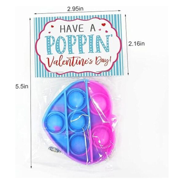 Tarjetas de San Valentín para niños Juego de 24 mini_4