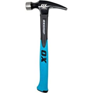 OX TOOLS Trade Martillo recto de 20 onzas Mango de