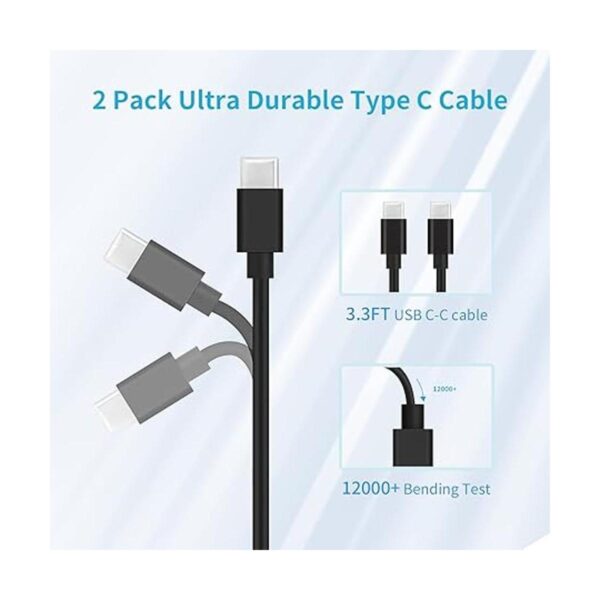 Looptimo Kit de cargador rápido USB C compatible con