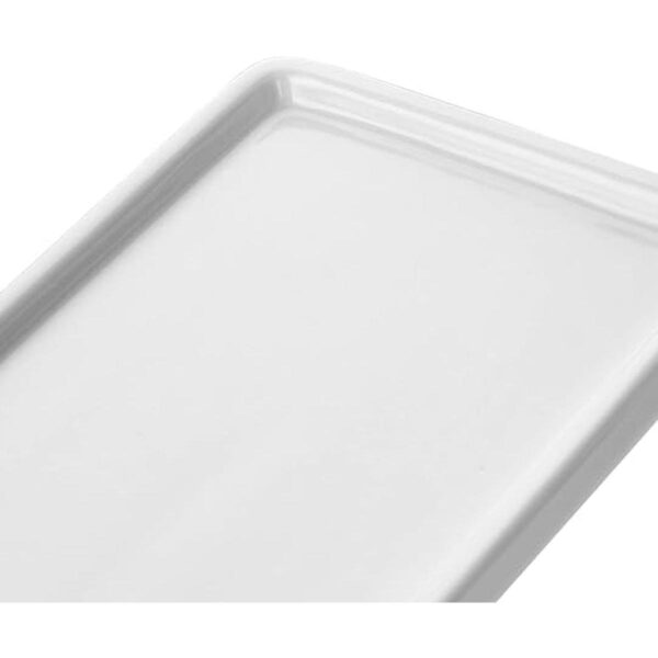 Nucookery Bandeja de porcelana de 10 pulgadas organizador