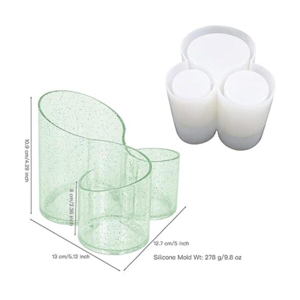 Molde de caja de almacenamiento de resina de silicona_2
