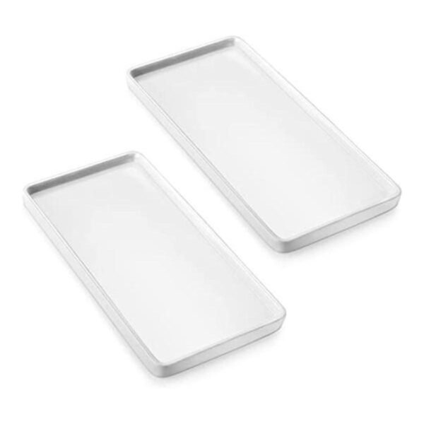 Nucookery Bandeja de porcelana de 10 pulgadas organizador