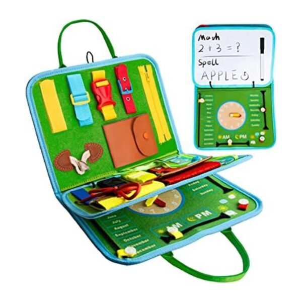 Ancistro Busy Board Montessori Juguetes para niños_1