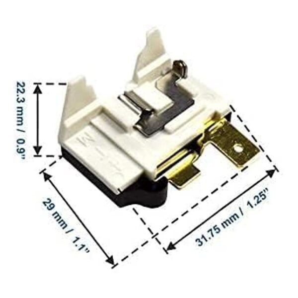 KongV Compresor de 4.7 ohmios 1 pin PTC arrancadorrelé de_5