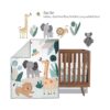 Lambs Ivy Jungle Friends Juego de ropa de cama de 5_2