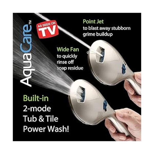 AquaCare ASSEENONTV Cabezal de ducha de 3 vías de alta