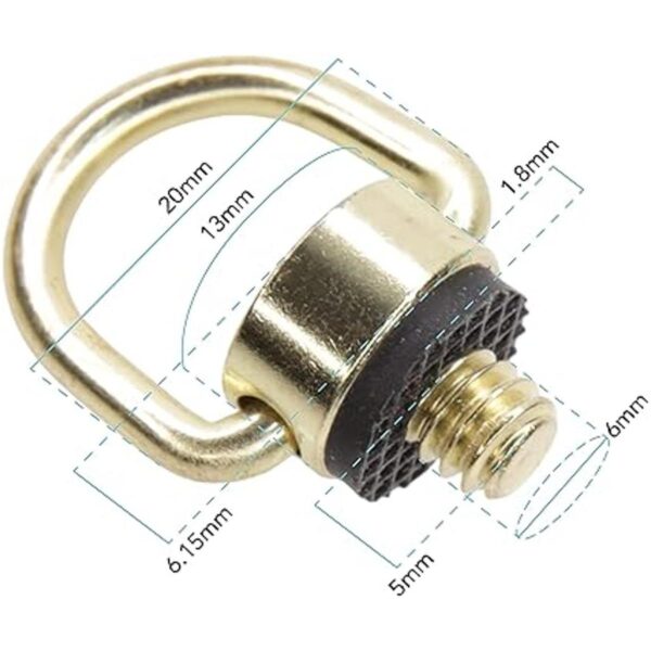 FotoTech Tornillo de acero inoxidable de 14 20 con_2
