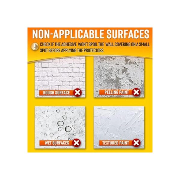 Hojas protectoras de pared para pared pintada. Calcomanías_6