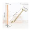 FVIEXE 100 mechas de madera para velas 5.1 x 0.5