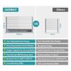 JASIWAY Escurridor de platos expandible de acero_6