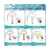 Kit de llaves multiusos multifuncionales de 4 vías