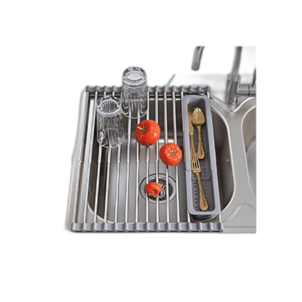 JASIWAY Escurridor de platos expandible de acero_1