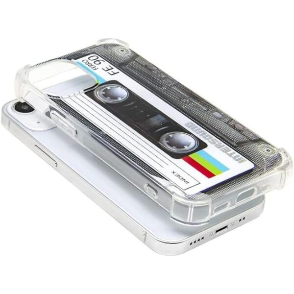 FAteamll Funda para iPhone 13 Mini acabado mate cubierta_5