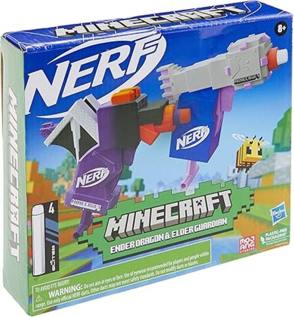 NERF MicroShots Minecraft Ender Dragon and Elder Guardian_2