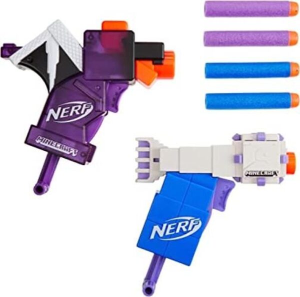 NERF MicroShots Minecraft Ender Dragon and Elder Guardian_1