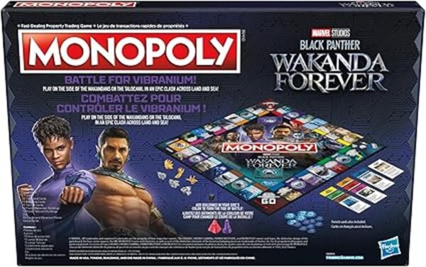 MONOPOLY Marvel Studios Black Panther Wakanda Forever_2