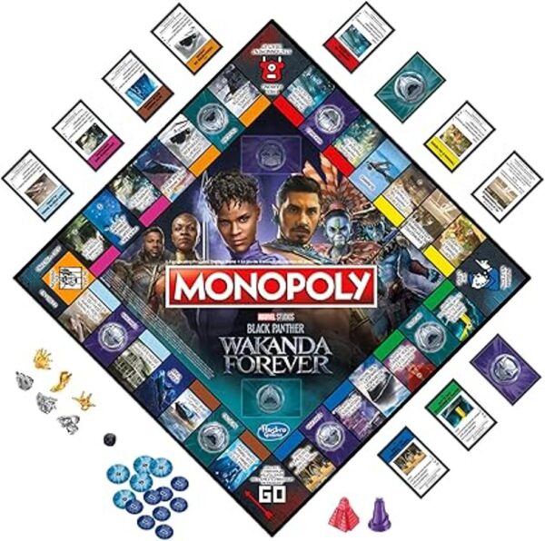 MONOPOLY Marvel Studios Black Panther Wakanda Forever_3