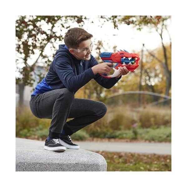 NERF DinoSquad RaptorSlash Dart Blaster tambor giratorio_6