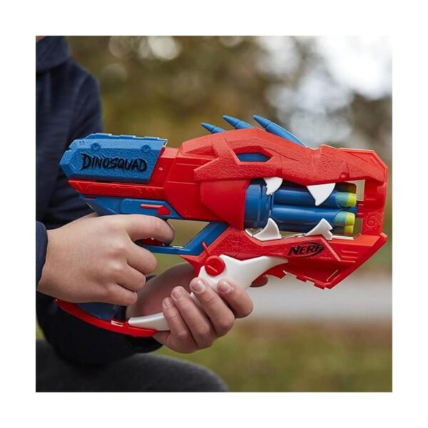 NERF DinoSquad RaptorSlash Dart Blaster tambor giratorio_4