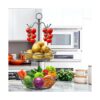 Cesta de frutas Frutero de 2 niveles con colgador de