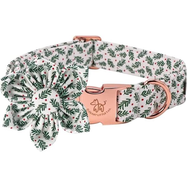 Elegant little tail Collar de perro de Navidad collar de
