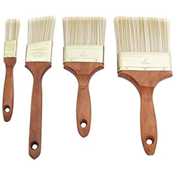 Edward Tools Juego de 4 pinceles de pintura para paredes_1