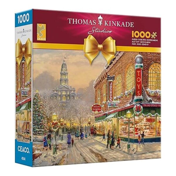 Ceaco Rompecabezas de 1000 piezas de Thomas Kinkade Holiday_3