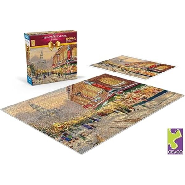 Ceaco Rompecabezas de 1000 piezas de Thomas Kinkade Holiday_5
