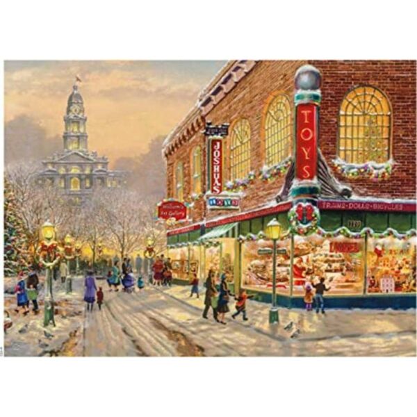 Ceaco Rompecabezas de 1000 piezas de Thomas Kinkade Holiday_1