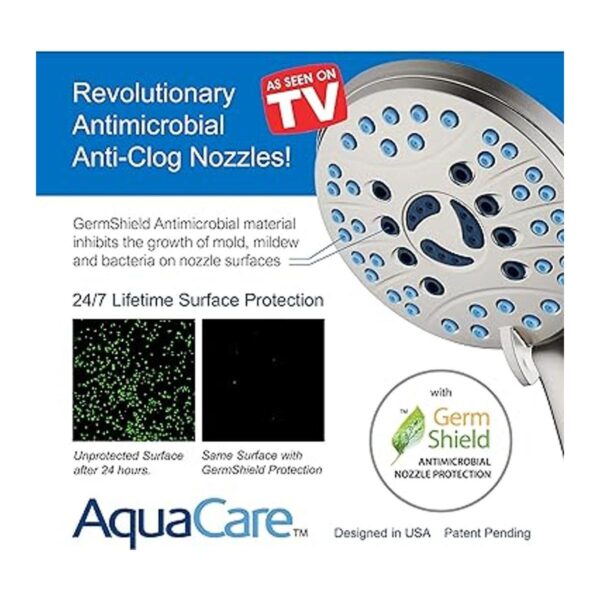 AquaCare ASSEENONTV de alta presión 50 modos de lluvia y_5