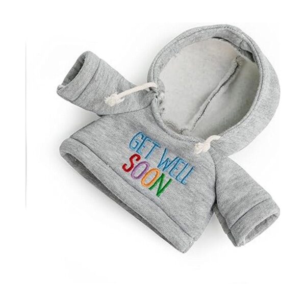 Get Well Oso de peluche con capucha gris 9 para mayor_6