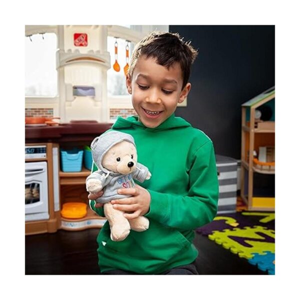 Get Well Oso de peluche con capucha gris 9 para mayor_3